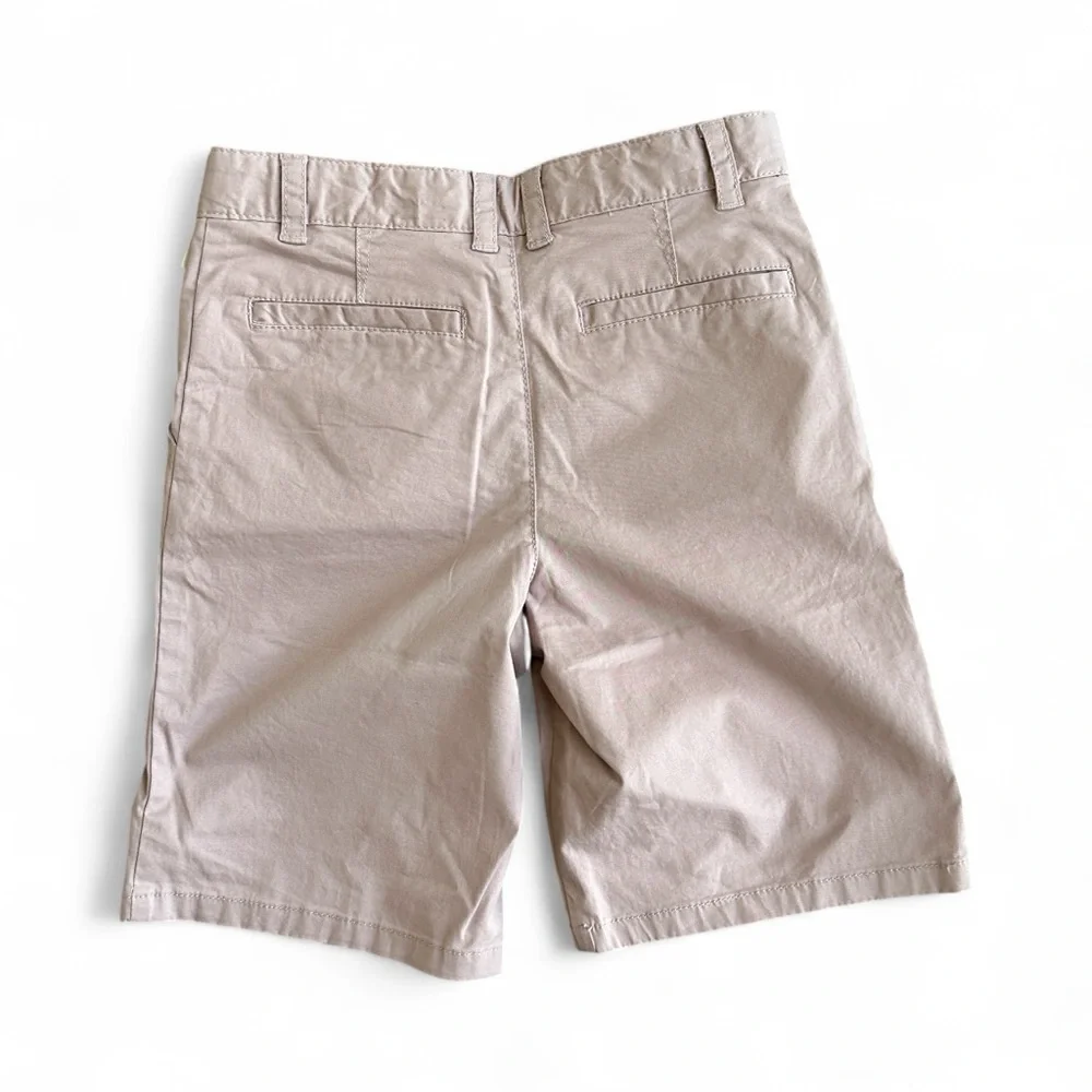 Cat & Jack Boy’s Light Brown Flat Front Shorts - Picture 2 of 7
